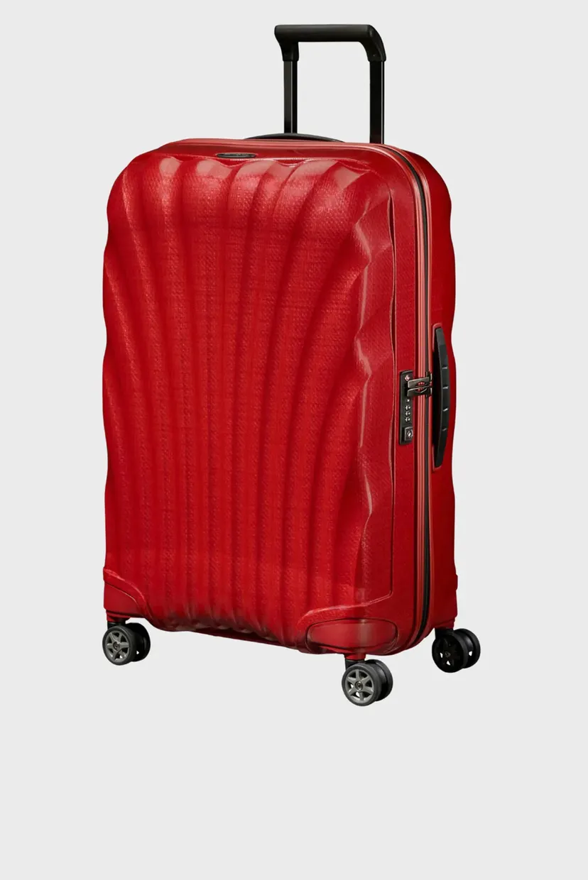 Червона валіза 69 см C-LITE RED 5