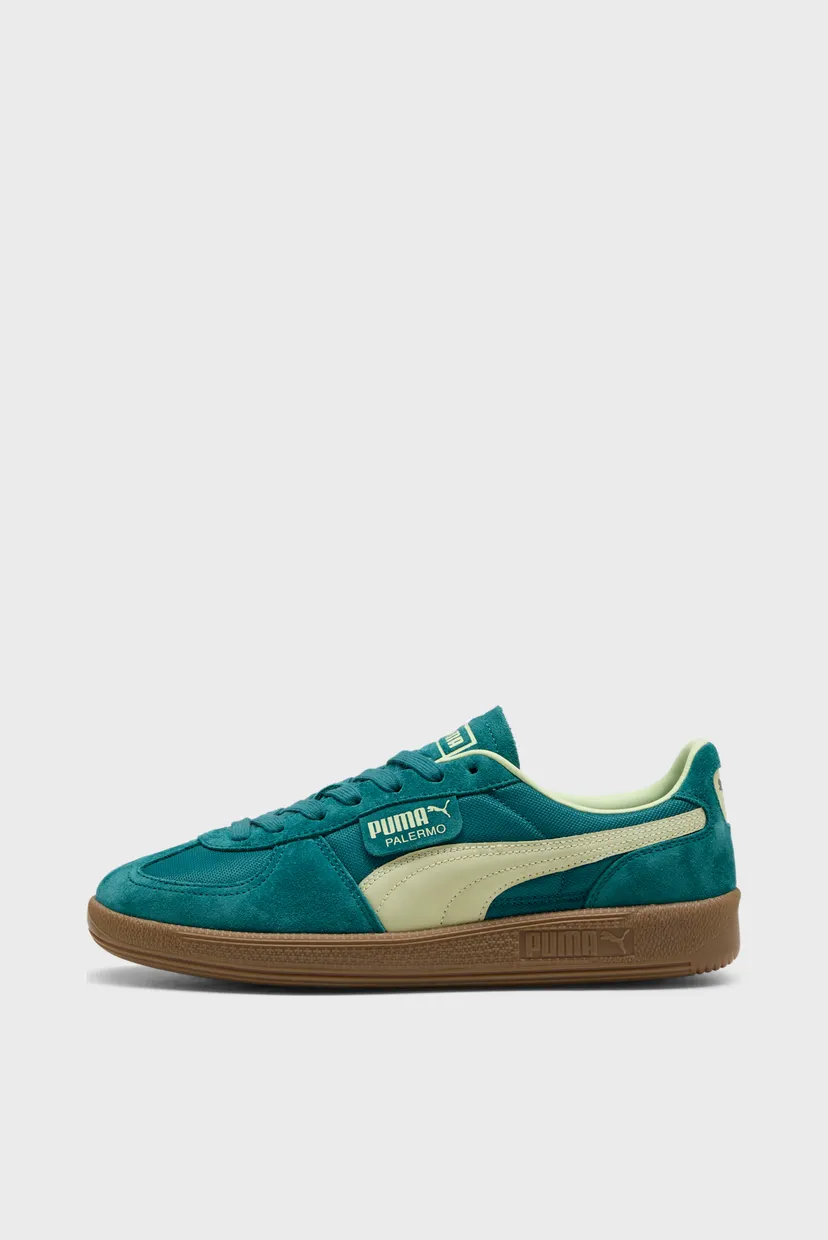 Темно-зеленые сникерсы Palermo Vintage Update Sneakers 3