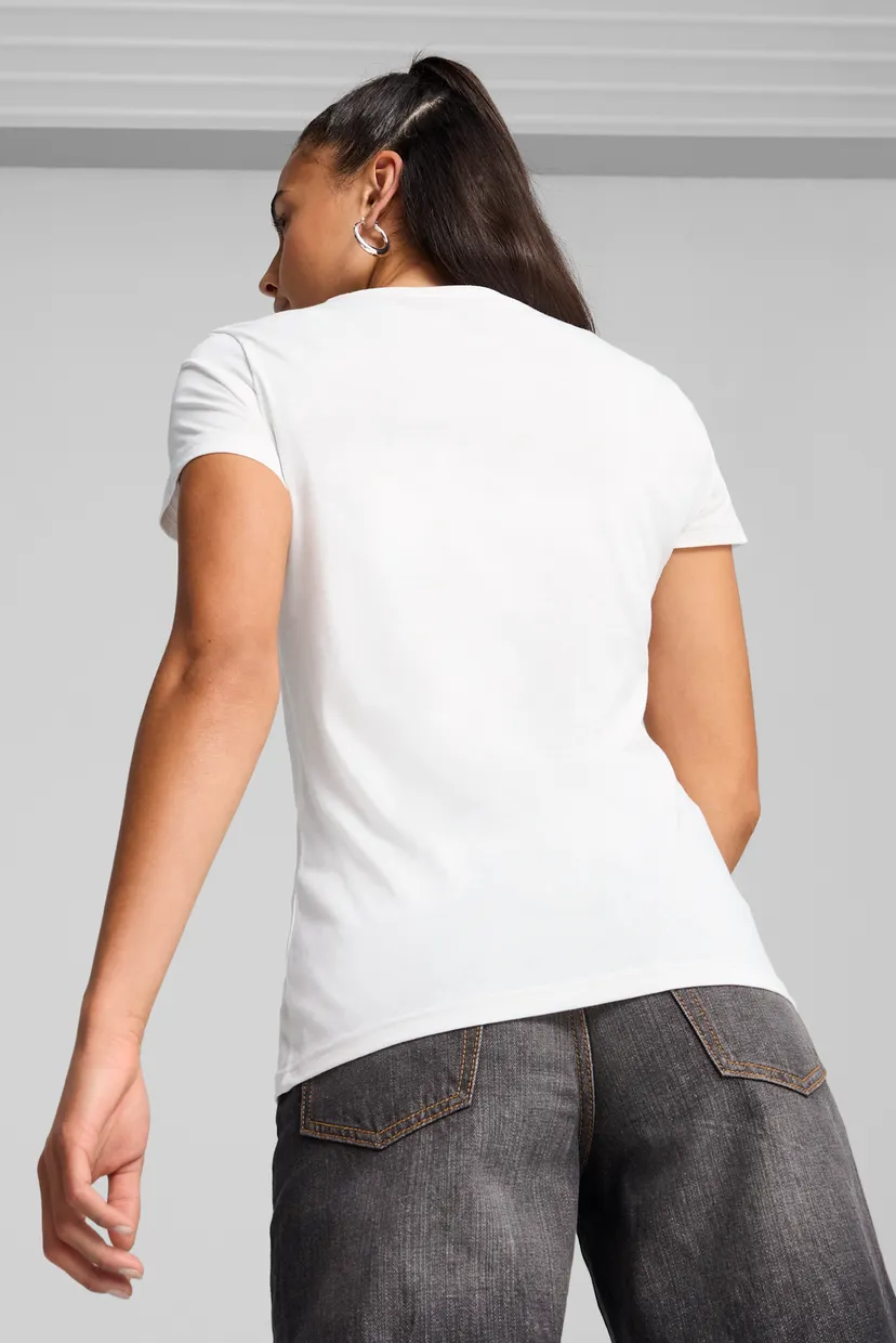 Жіноча біла футболка ESS Small No. 1 Logo Tee Women 3