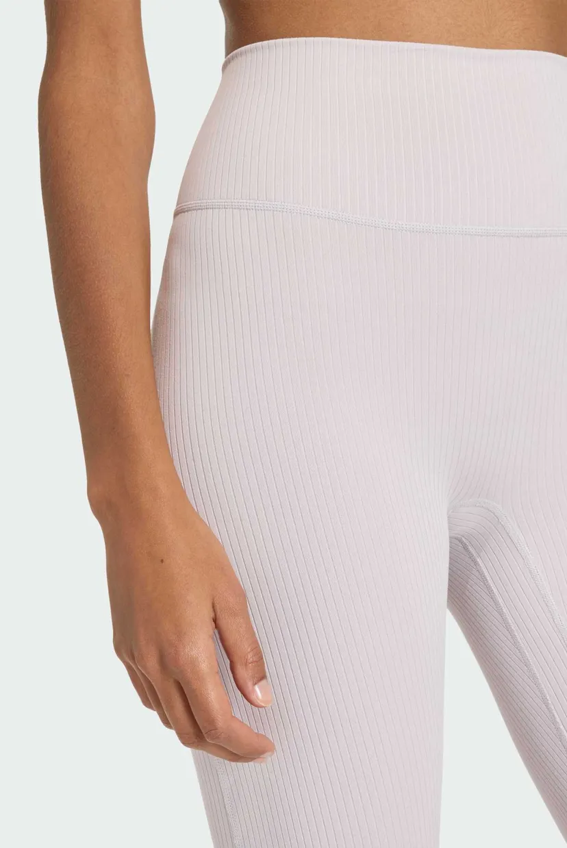 Жіночі пудрові тайтси adidas All Me Rib 7/8 4