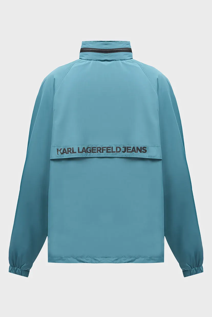Чоловіча бірюзова вітровка KLJ LIGHTWEIGHT JACKET 7