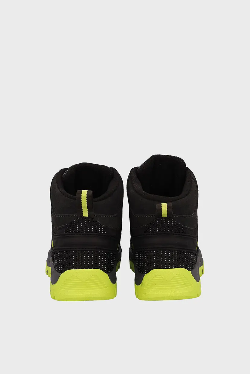 Дитячі чорні замшеві черевики KIRUNA MID FITGO FLEECE 5