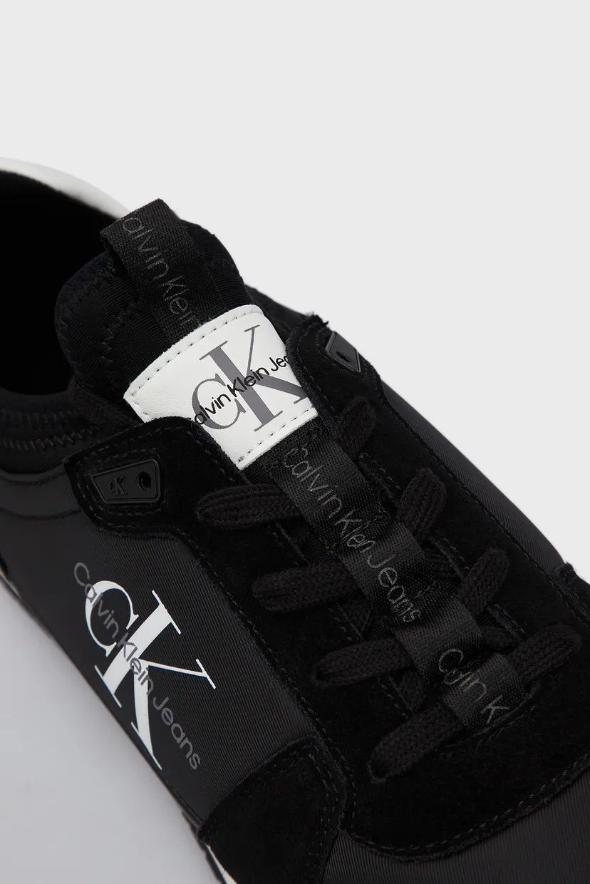Мужские черные кроссовки RUNNER SOCK LACEUP NY-LTH Calvin Klein