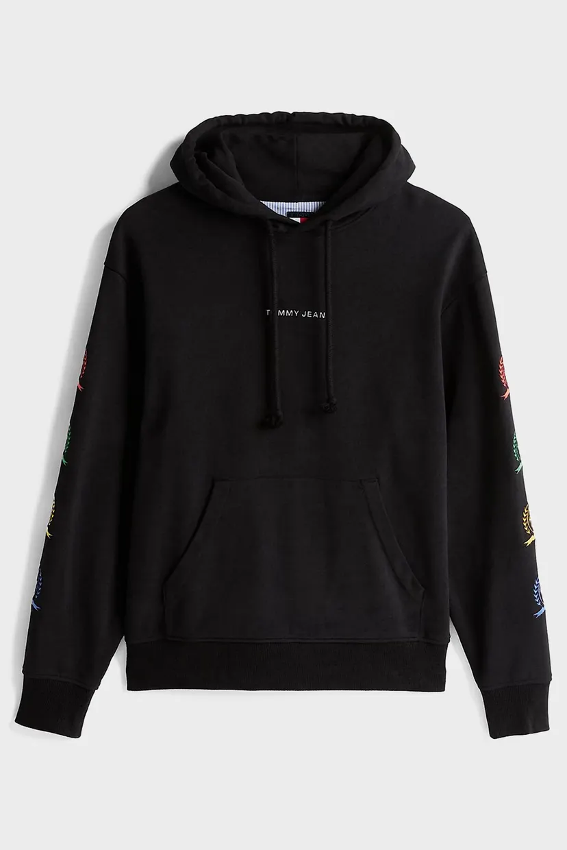 Мужское черное худи RLX VARSITY CREST 6