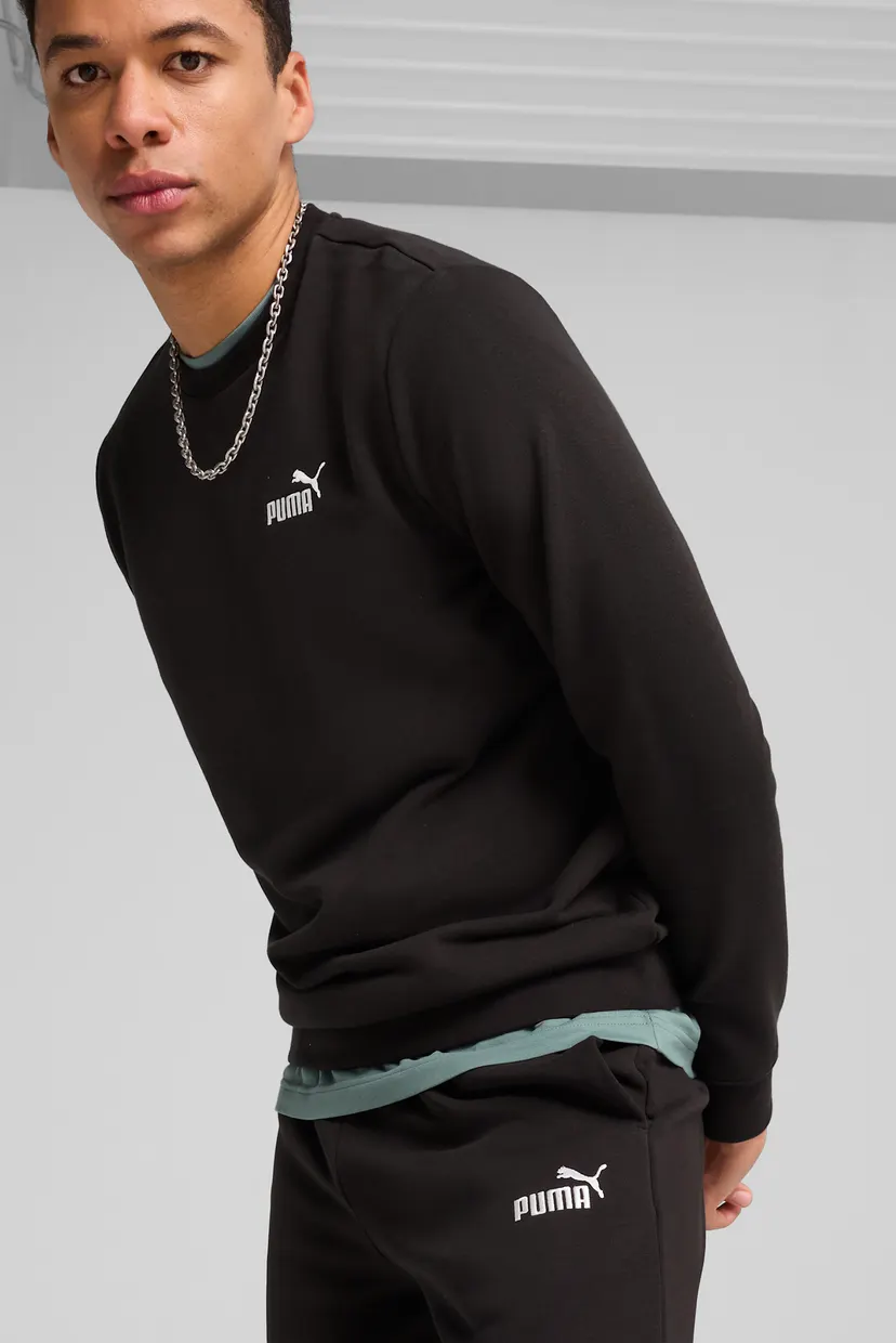 Мужские черные спортивные брюки Essentials No. 1 Logo Sweatpants Men 4