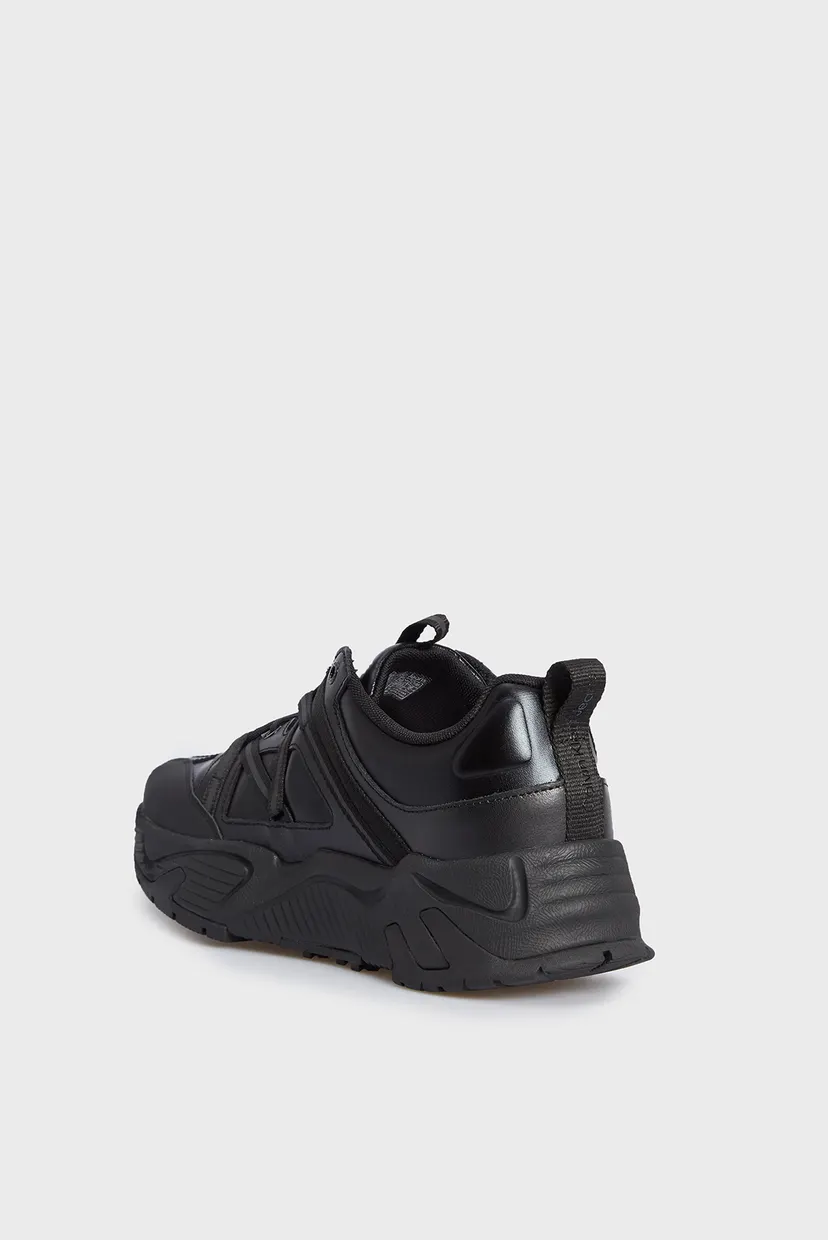 Мужские черные кроссовки CHUNKY RUNNER VIBRAM  REFL 5
