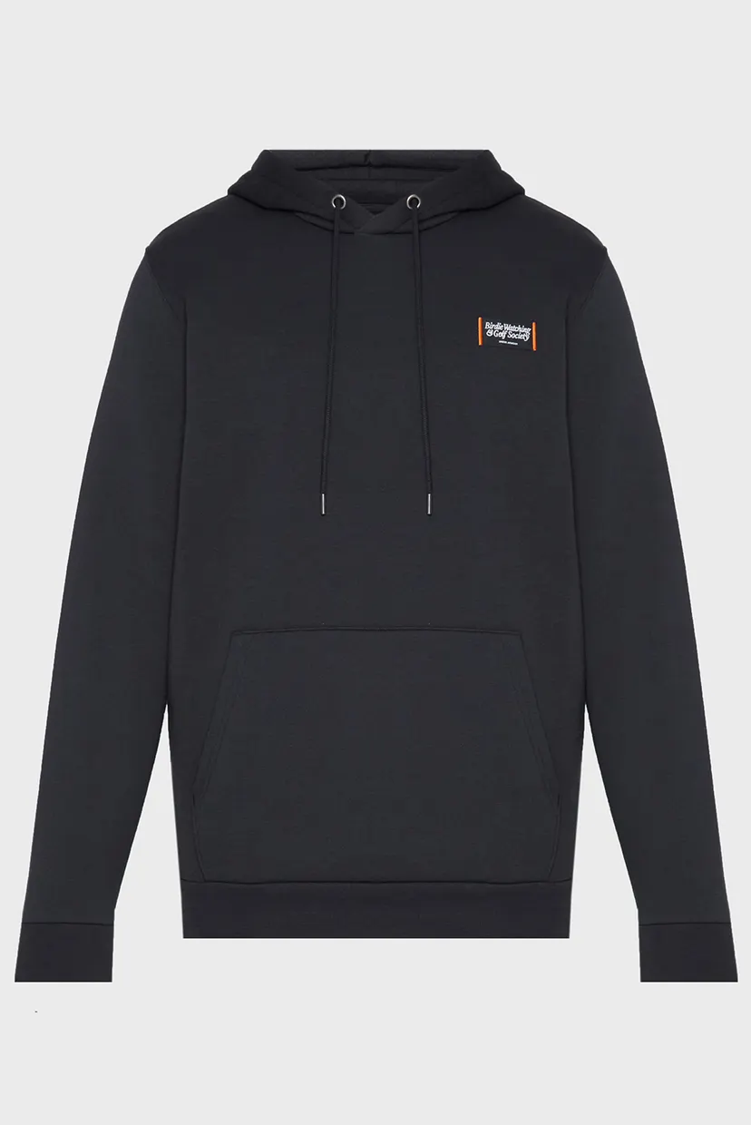 Мужское черное худи UA Birdie Watching Hoodie 4