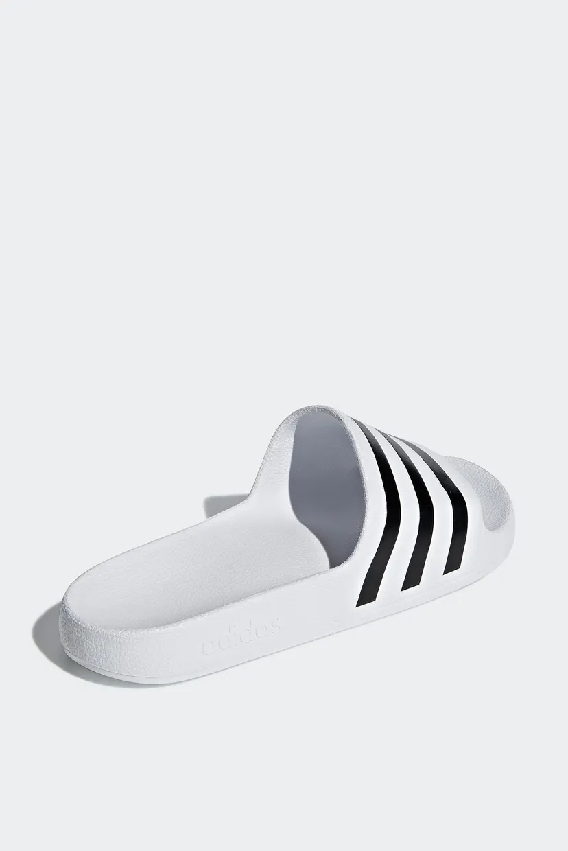 Белые слайдеры Adilette Aqua 5