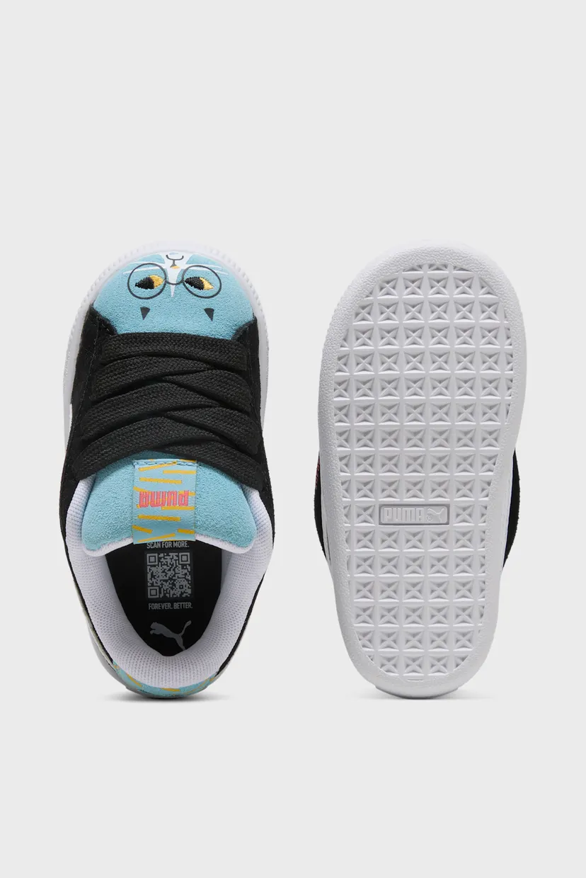 Дитячі замшеві снікерси Suede XL Moody Cat Elasticated Sneakers Toddler 4