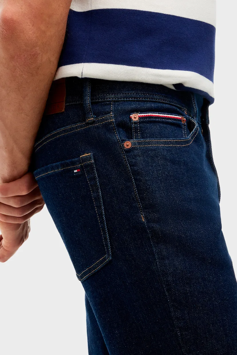 Чоловічі темно-сині джинси SLIM STRAIGHT DENTON 4