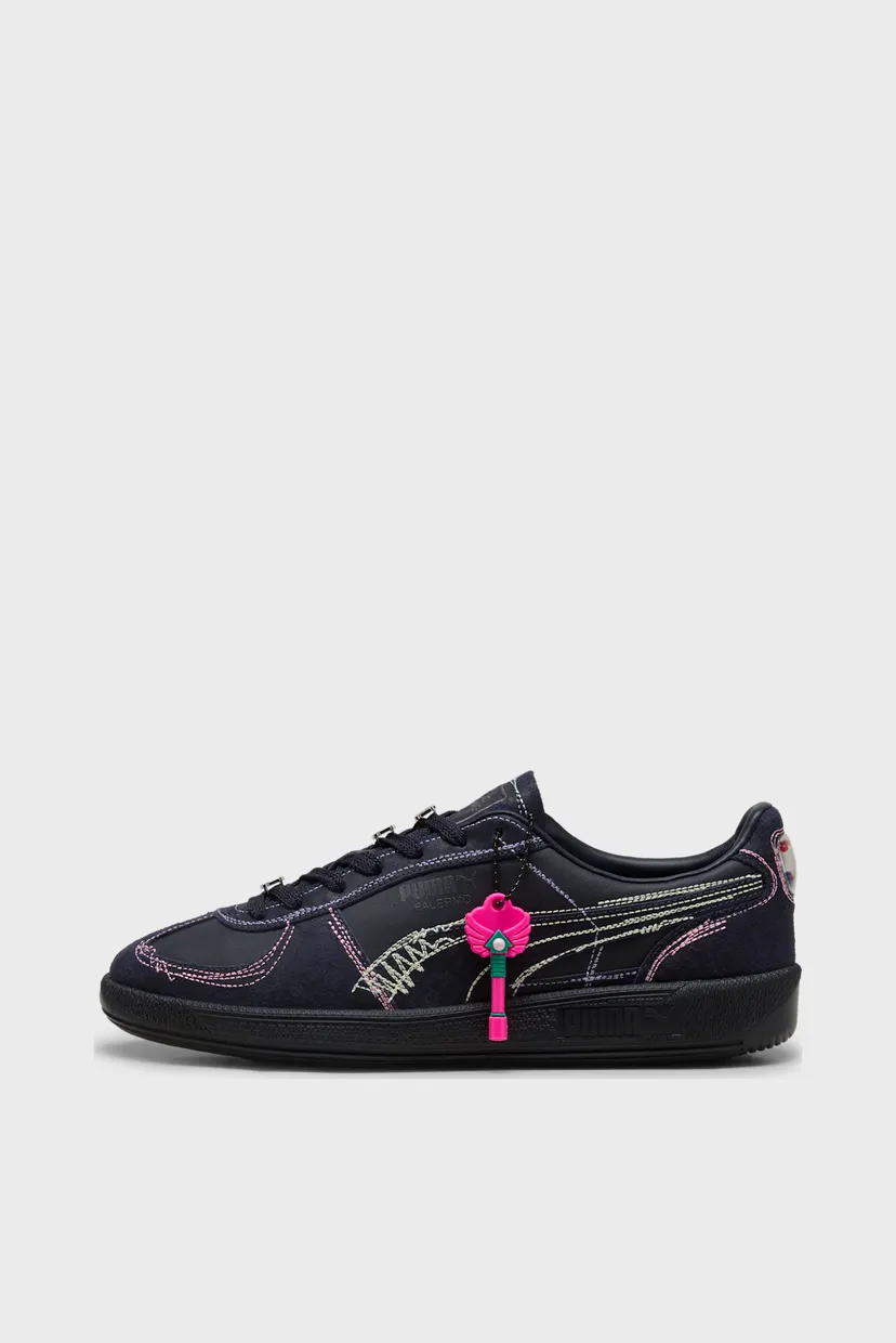 Черные сникерсы PUMA x SQUID GAME Palermo Sneakers Unisex 4
