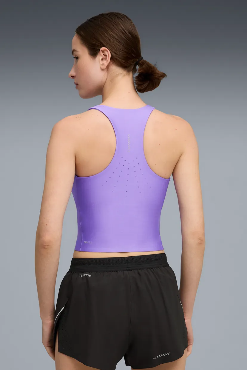 Женская сиреневая майка RACEDAY Ultraform Running Crop Top Women 5