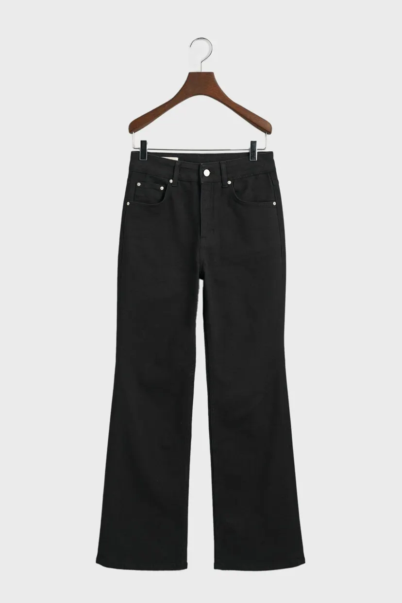 Жіночі чорні джинси BLACK SLIM FLARE 7