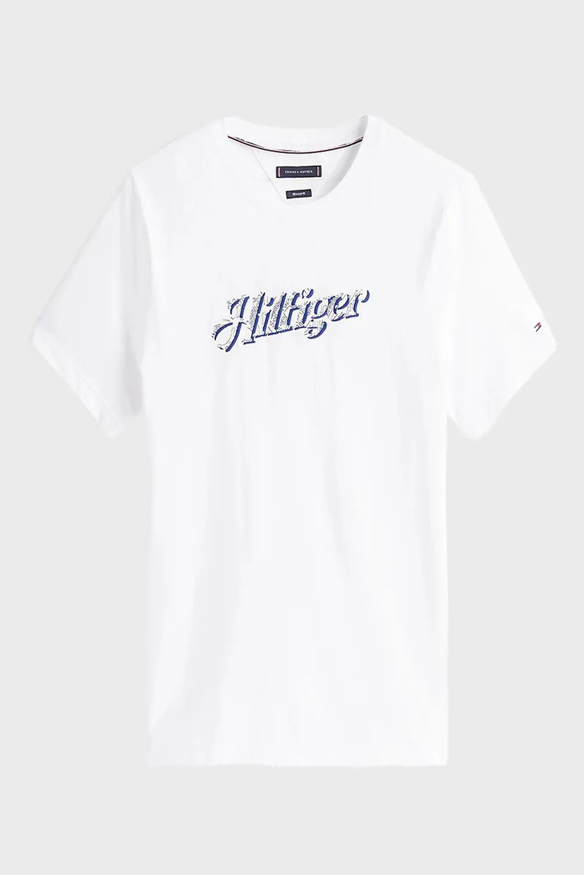 Чоловіча біла футболка HILFIGER SUMMER TEE 5