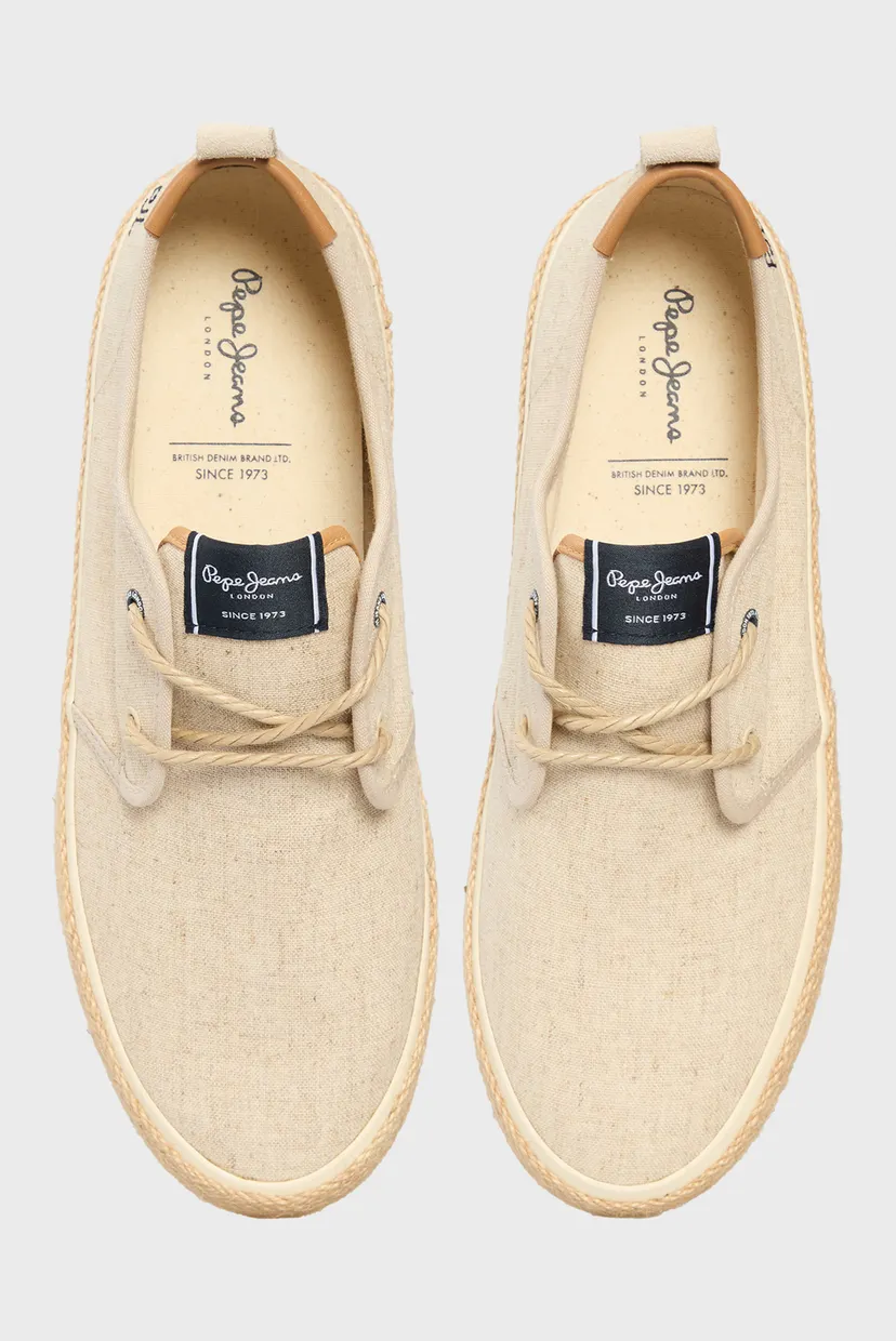 Чоловічі бежеві еспардрилі PORT LINEN 4