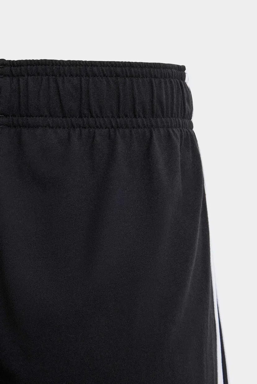 Дитячі чорні шорти Essentials 3-Stripes Knit 3