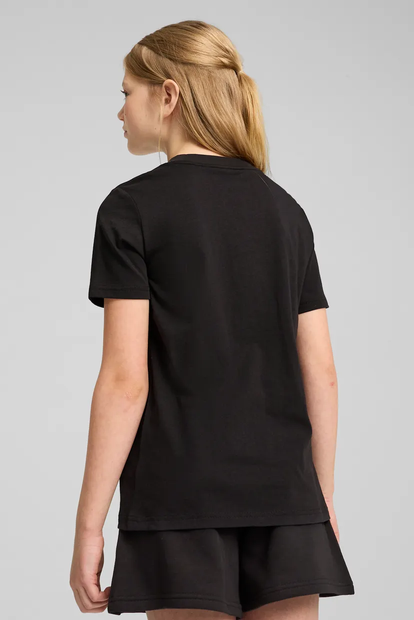 Детская черная футболка ESS No. 1 Logo Tee Youth 3