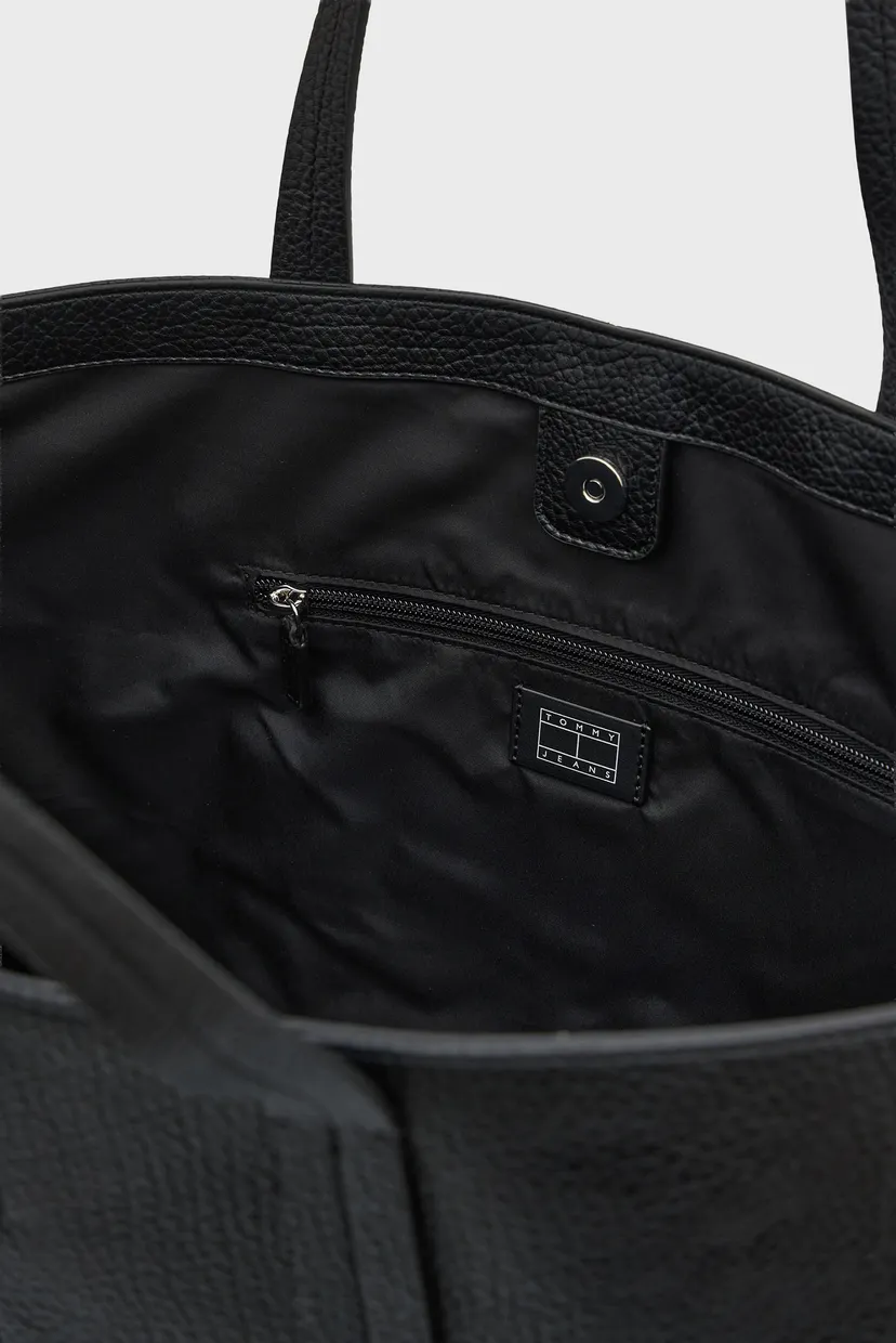 Жіноча чорна сумка SLOUCHY CITY TOTE 5