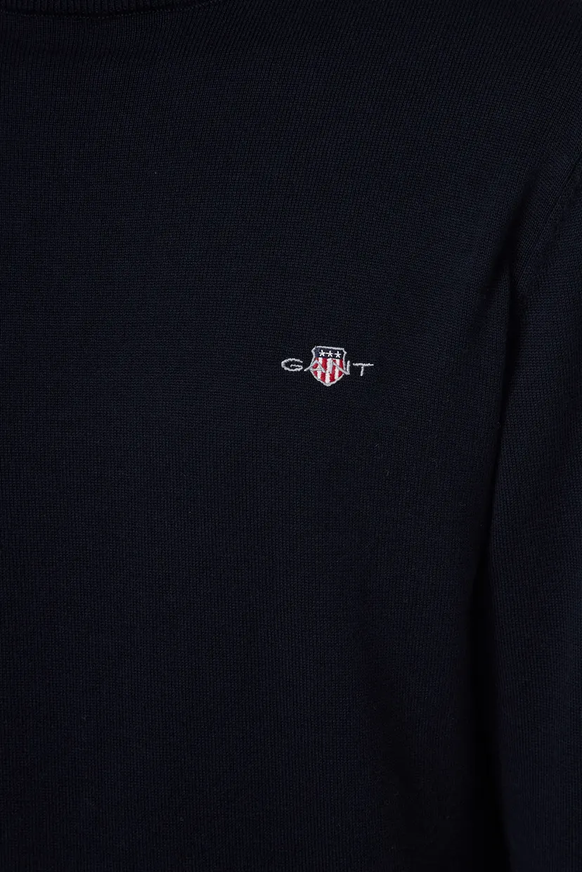 Чоловічий темно-синій гольф CLASSIC COTTON ROLLERNECK 5