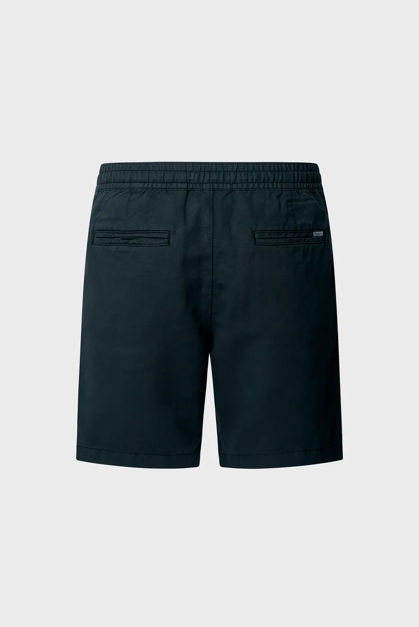 Мужские темно-синие льняные шорты RELAXED LINEN SMART 6