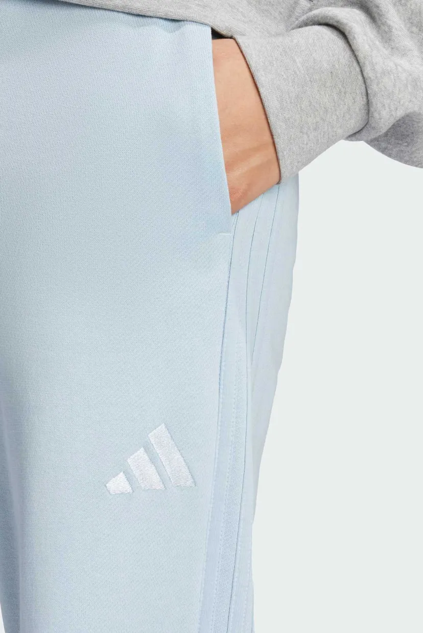 Жіночі блакитні спортивні штани ALL SZN French Terry 3-Stripes Straight Leg 5