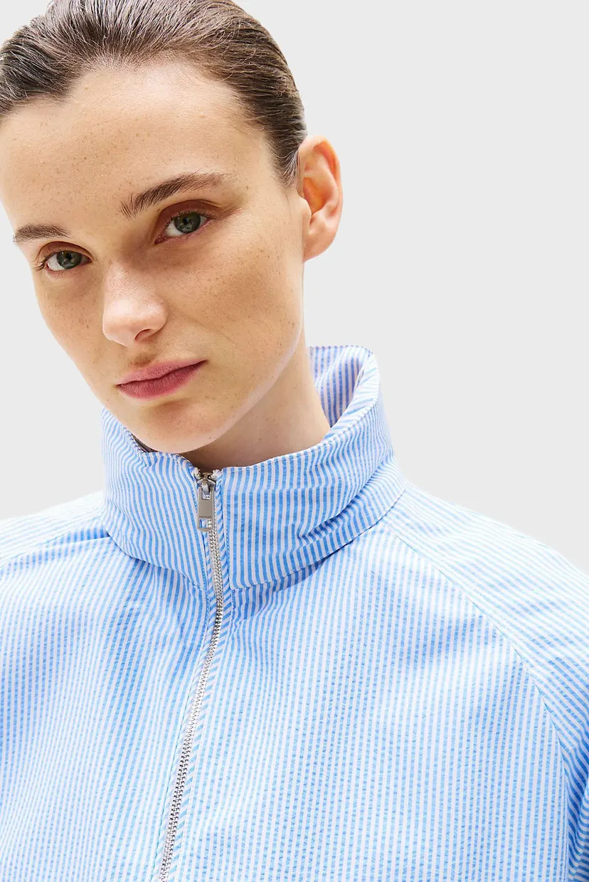 Жіноча вітровка у смужку SEER SUCKER WINDBREAKER 4