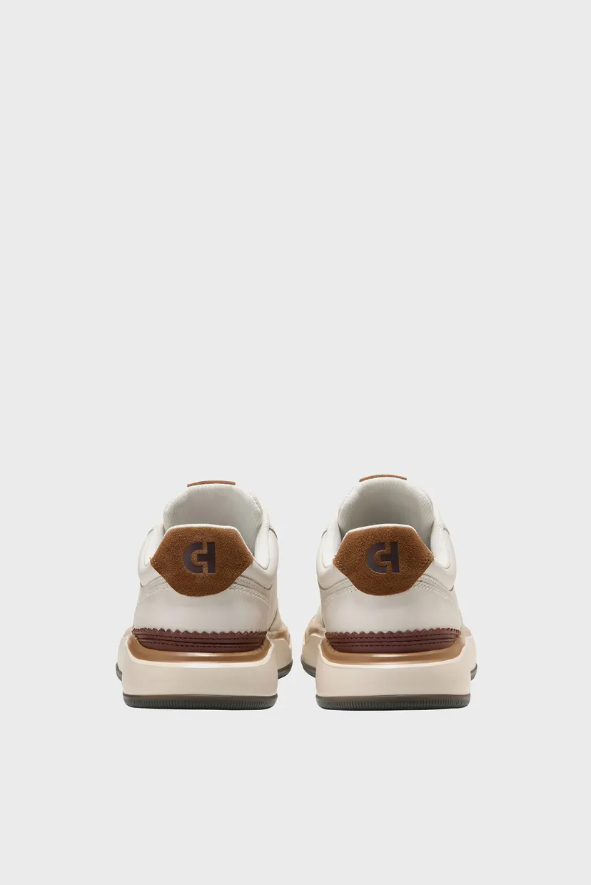 Мужские белые кожаные сникерсы GrandPrø Crossover Sneaker 3
