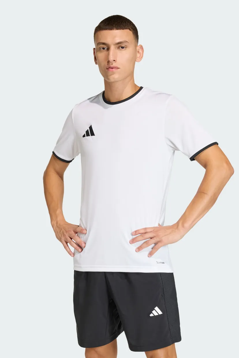 Мужская белая футболка Entrada26 adidas JZ2508 — MD-Fashion