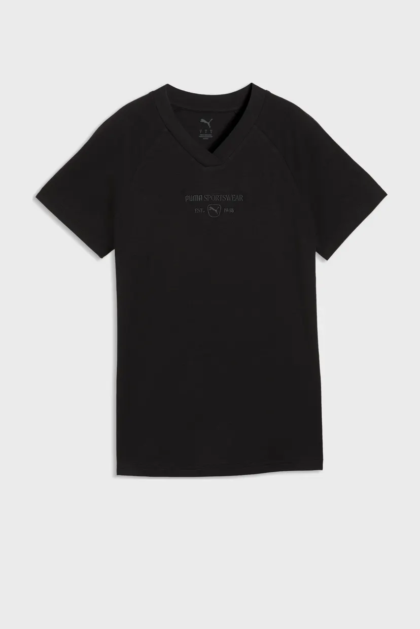 Жіноча чорна футболка PUMA Class Tee Women 4