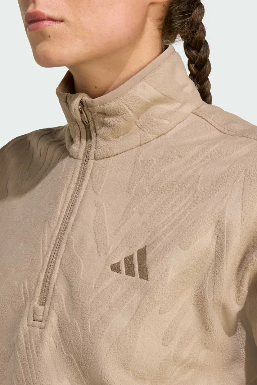 Женская бежевая спортивная кофта AOP Polar Fleece 4