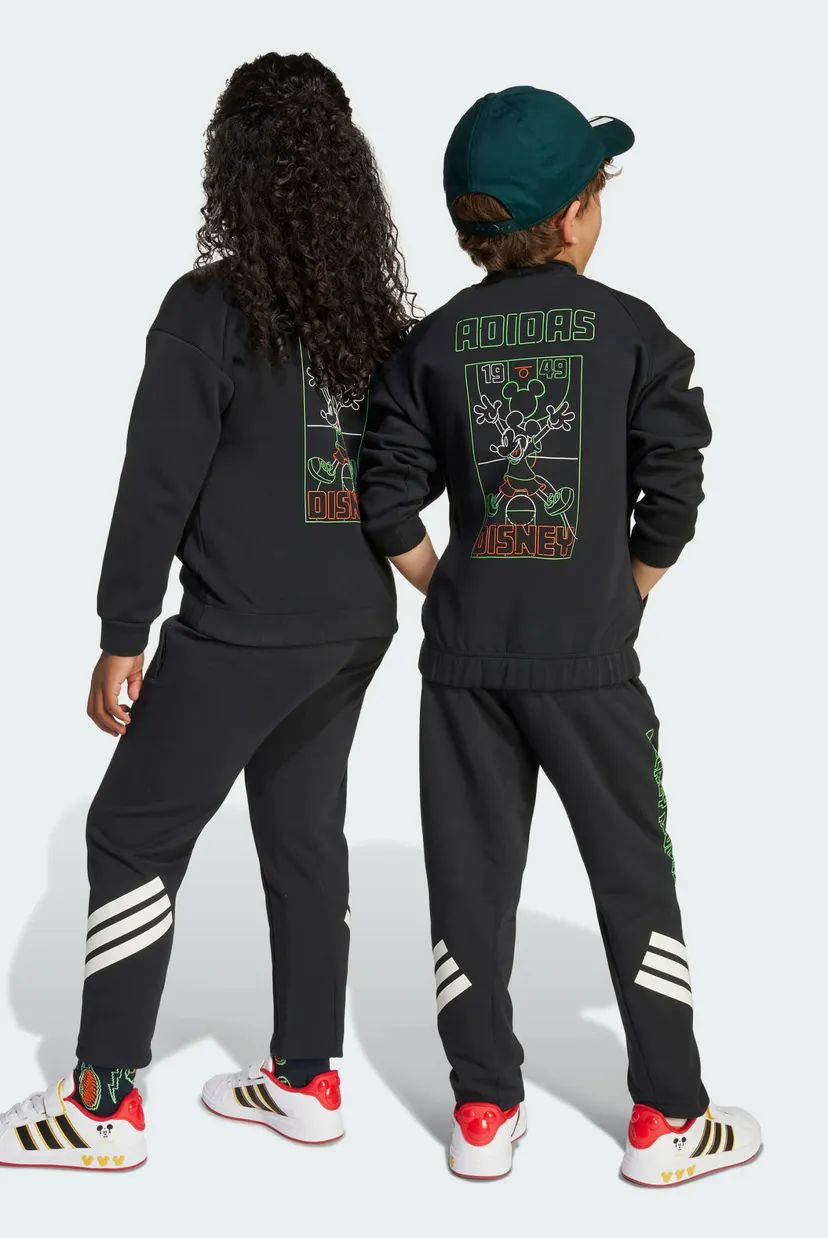 Дитячі чорні спортивні штани adidas Disney Mickey Mouse Kids 3