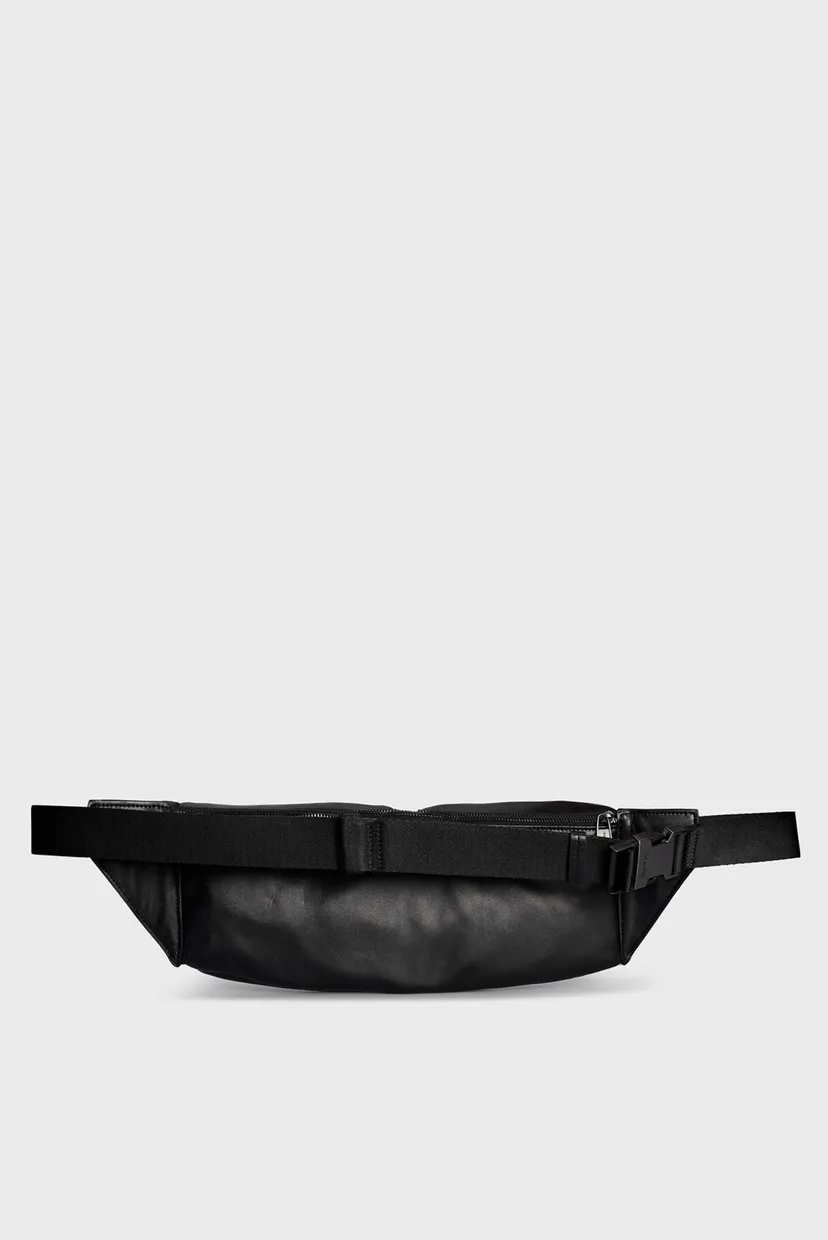 Чоловіча чорна поясна сумка CK ELEVATED XL WAISTBAG 4