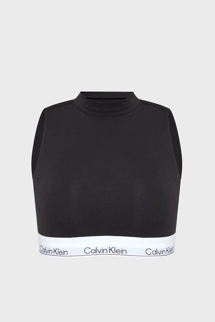 Жіночий чорний топ LIGHTLY LINED MOCKNECK BRALETTE 6