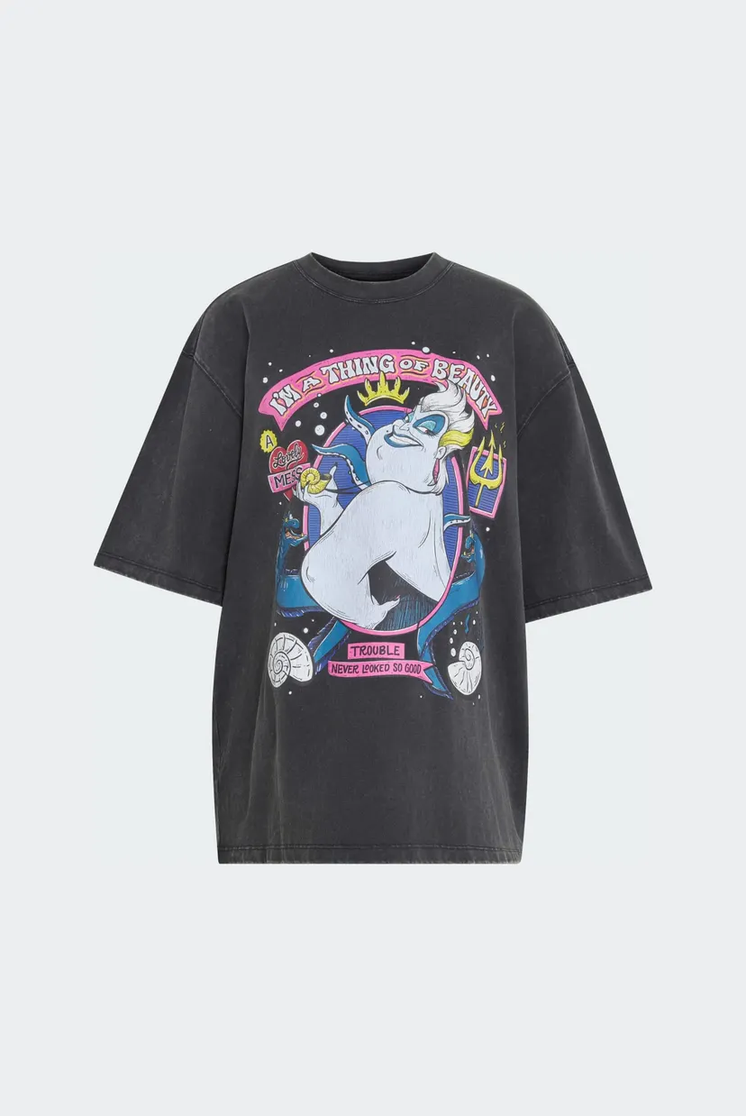 Жіноча чорна футболка adidas DISNEY VILLAINS 6
