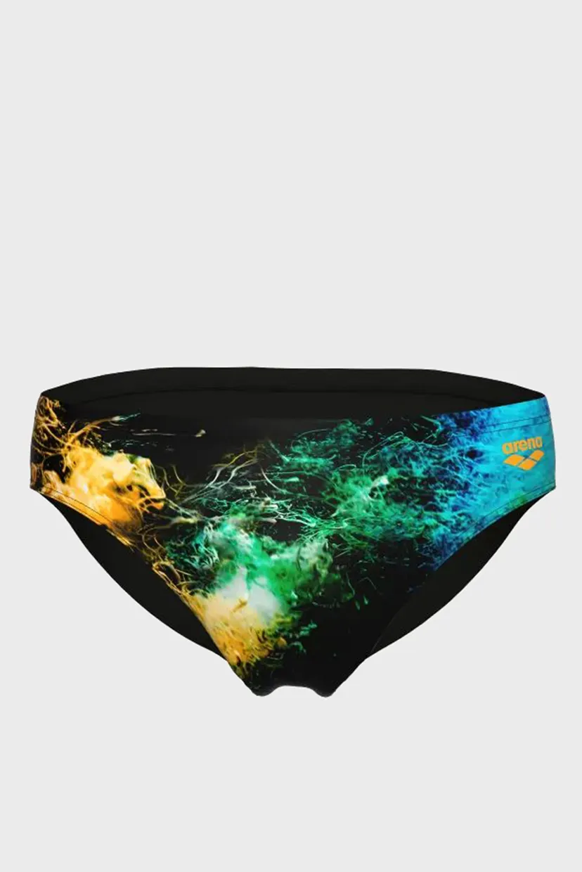 Чоловічі чорні плавки VIBRANT SWIM BRIEFS 3