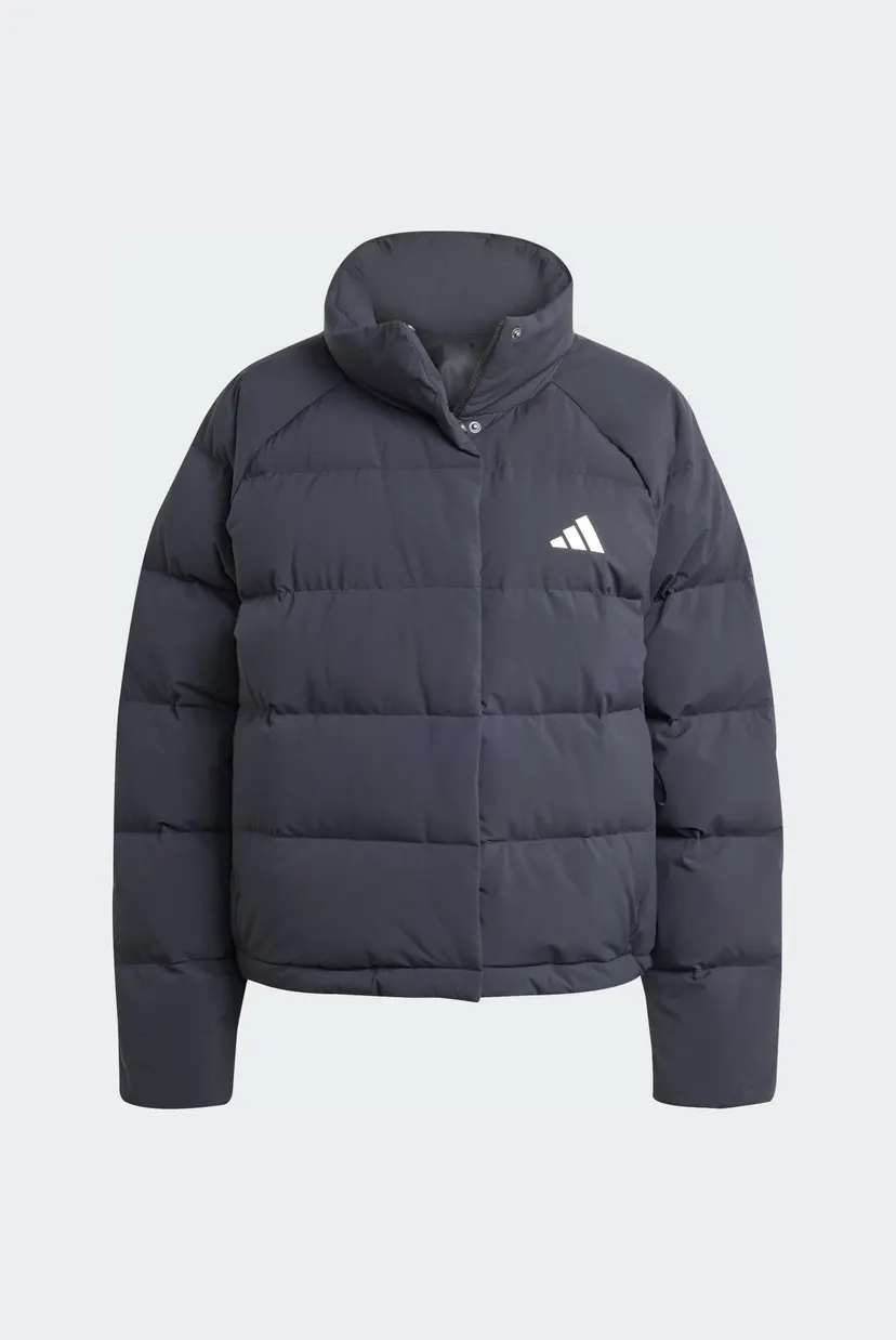 Жіночий чорний пуховик Helionic CLIMAWARM Relaxed 6