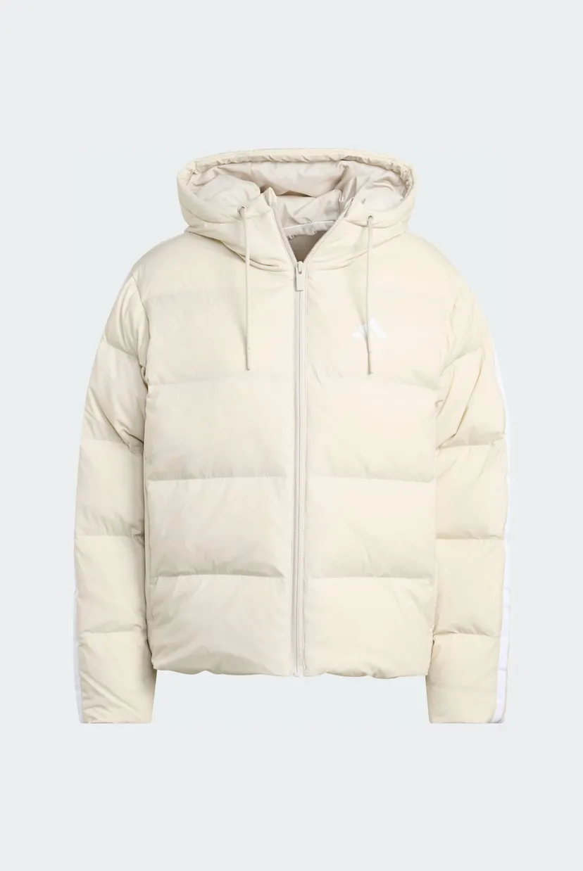 Жіночий білий пуховик Essentials Climawarm 3-Stripes 6