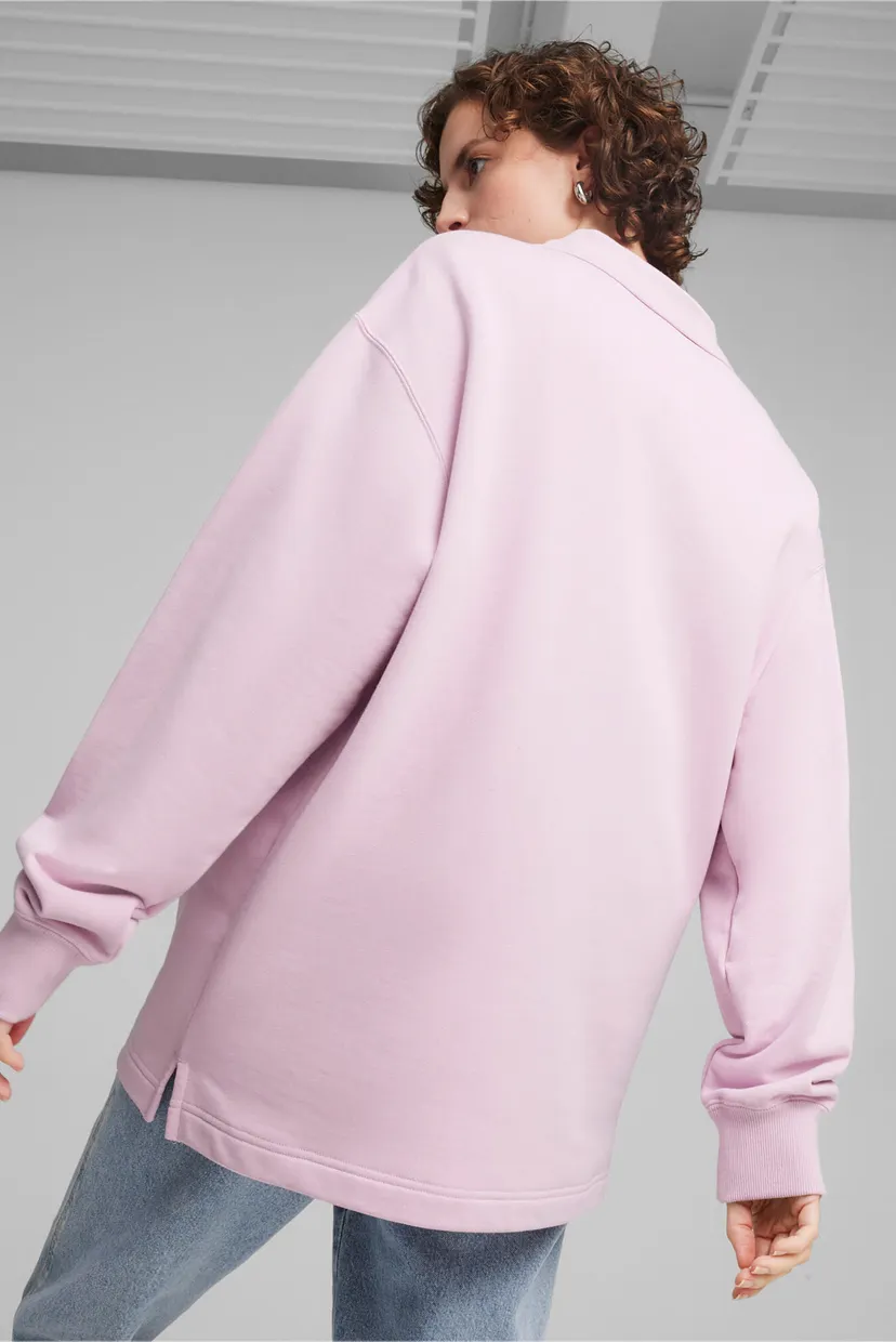 Сиреневое поло BETTER CLASSICS Polo Crew (унисекс) PUMA 624251