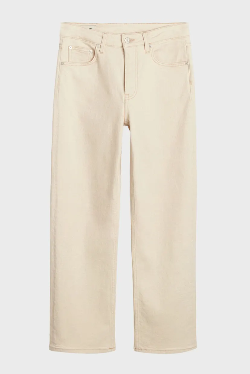 Жіночі білі джинси ECRU STRAIGHT LEG JEANS 6