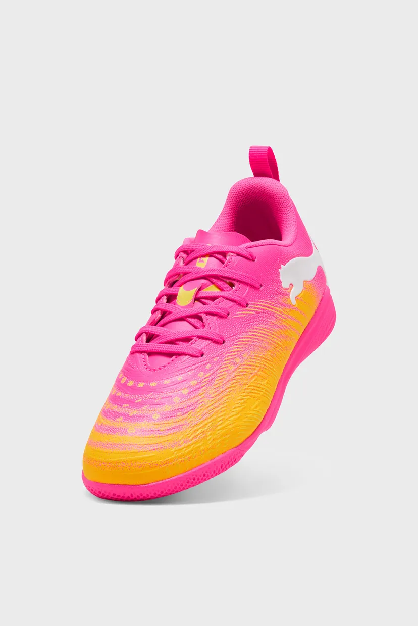 Детские розовые футзалки FUTURE 9 PLAY Indoor Football Boots Youth 5
