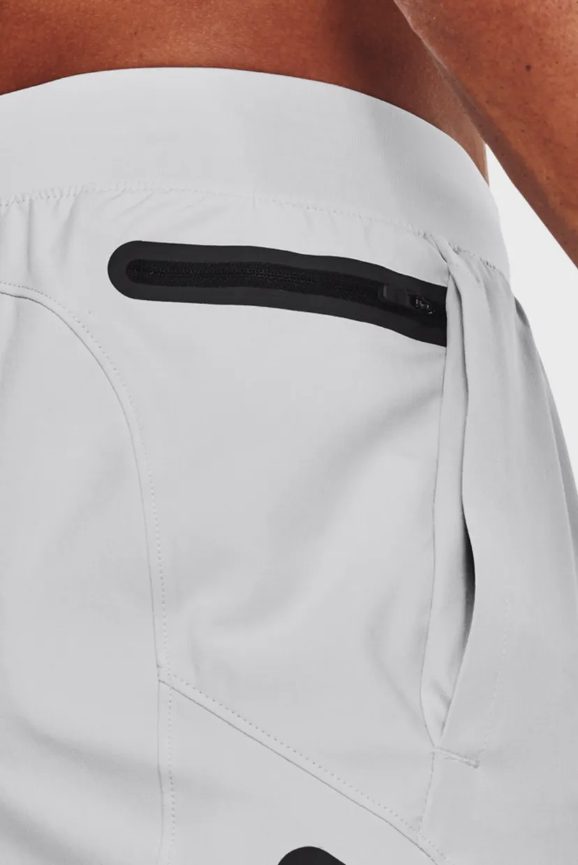 Мужские серые спортивные брюки UA UNSTOPPABLE CARGO PANTS 5