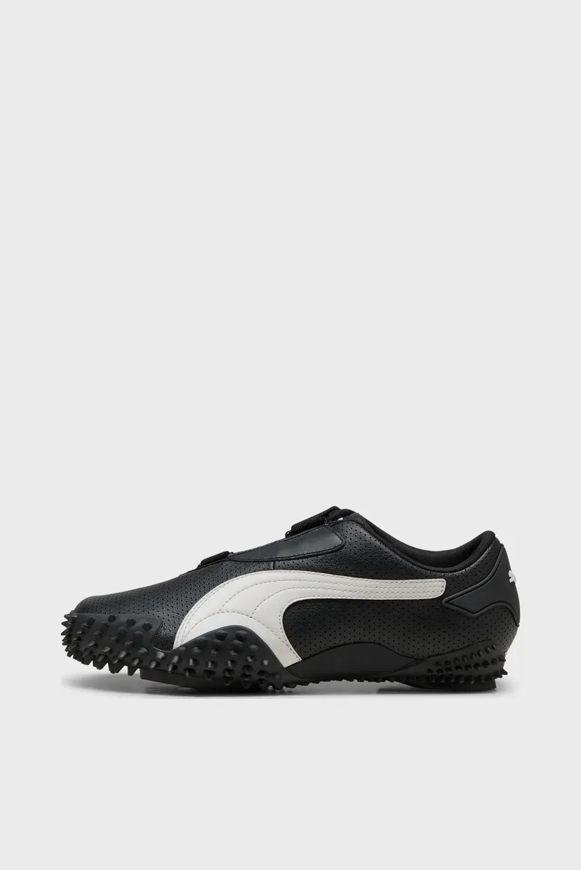Черные кожаные кроссовки Mostro Performance Sneakers Unisex 4