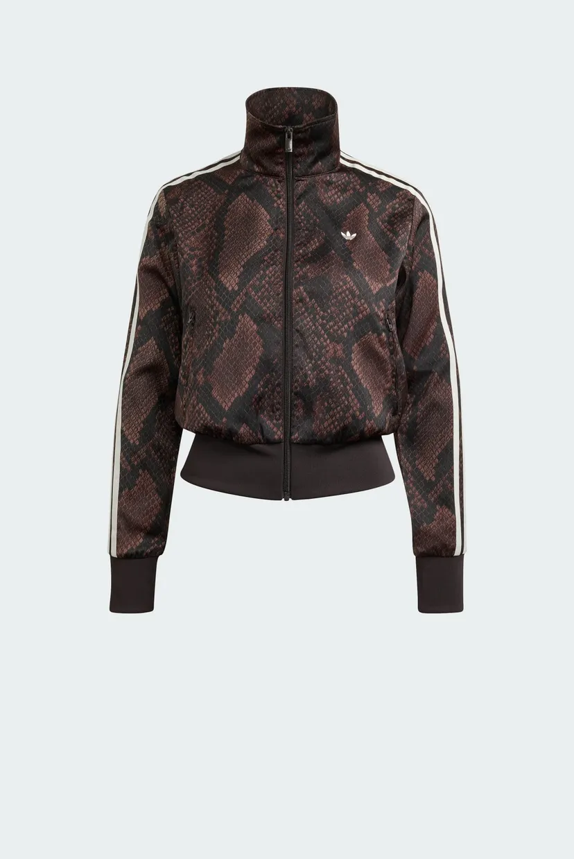 Жіноча коричнева спортивна кофта з візерунком SATIN SNAKE PRINT FIREBIRD 6
