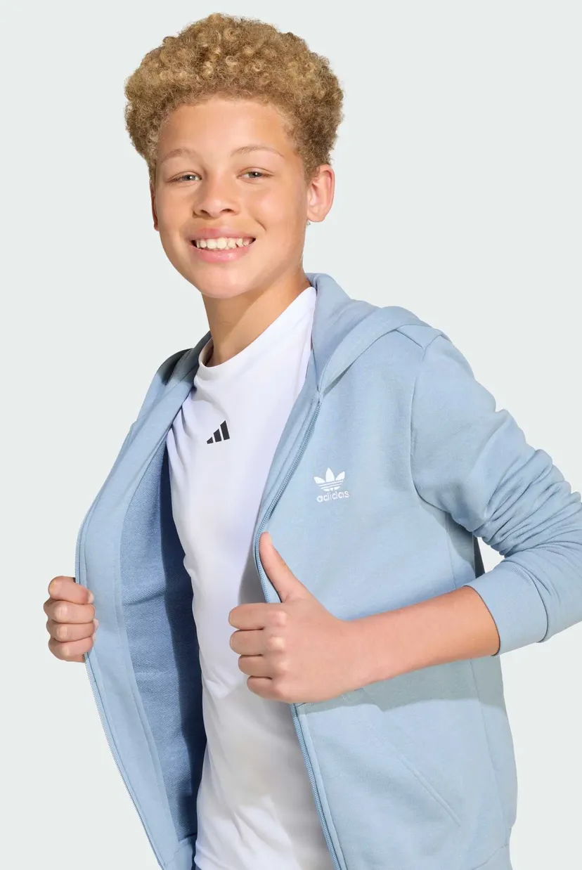 Детское голубое худи Full-Zip Kids 5