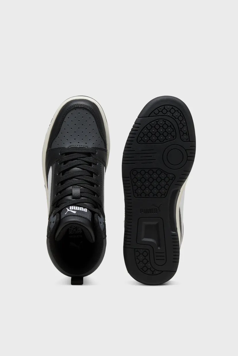 Детские черные кроссовки Rebound V6 Mid Sneakers Youth 4