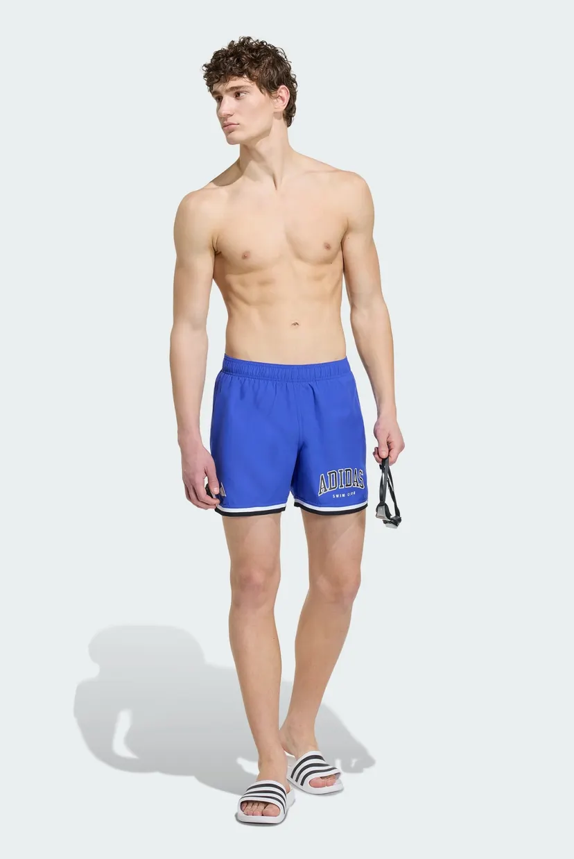 Чоловічі сині плавальні шорти ADIDAS LOGO 4