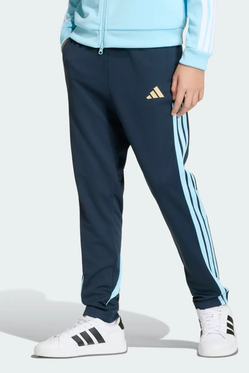 Детские темно-синие спортивные брюки House of Tiro Colors of Football High Waisted Wide Leg 4