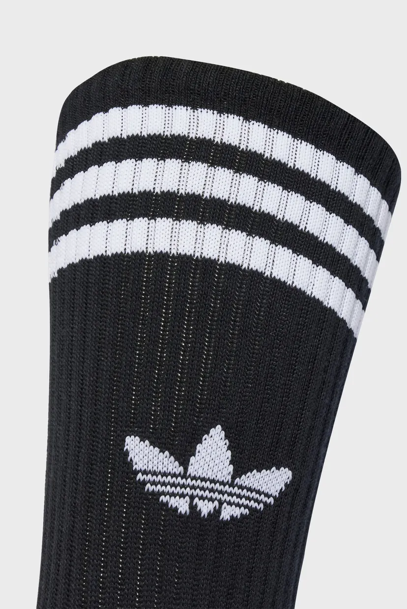 Черные носки (3 пары) 3-Stripes High Crew 3