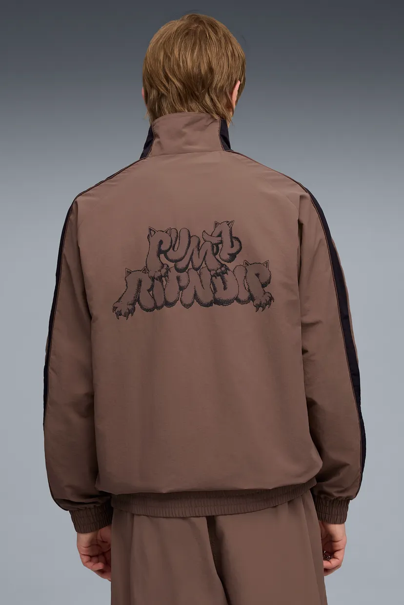 Чоловіча коричнева спортивна кофта PUMA x RIPNDIP T7 Jacket Men 3