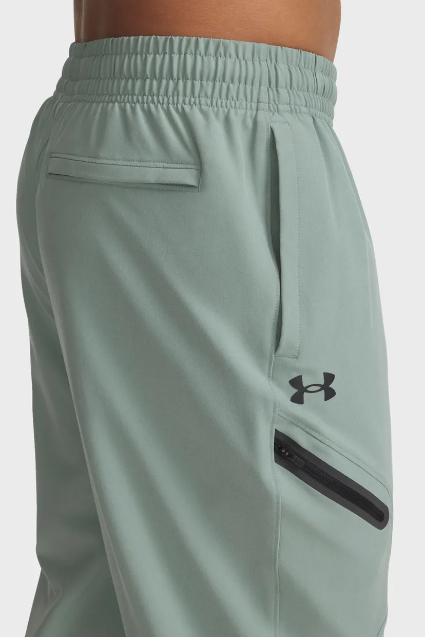 Мужские мятные спортивные брюки UA Unstoppable Woven Jogger 4